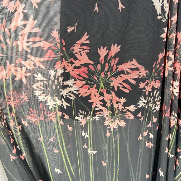 Ted Baker Susensaa Floral Mesh Midi Dress - Picture 6 of 11